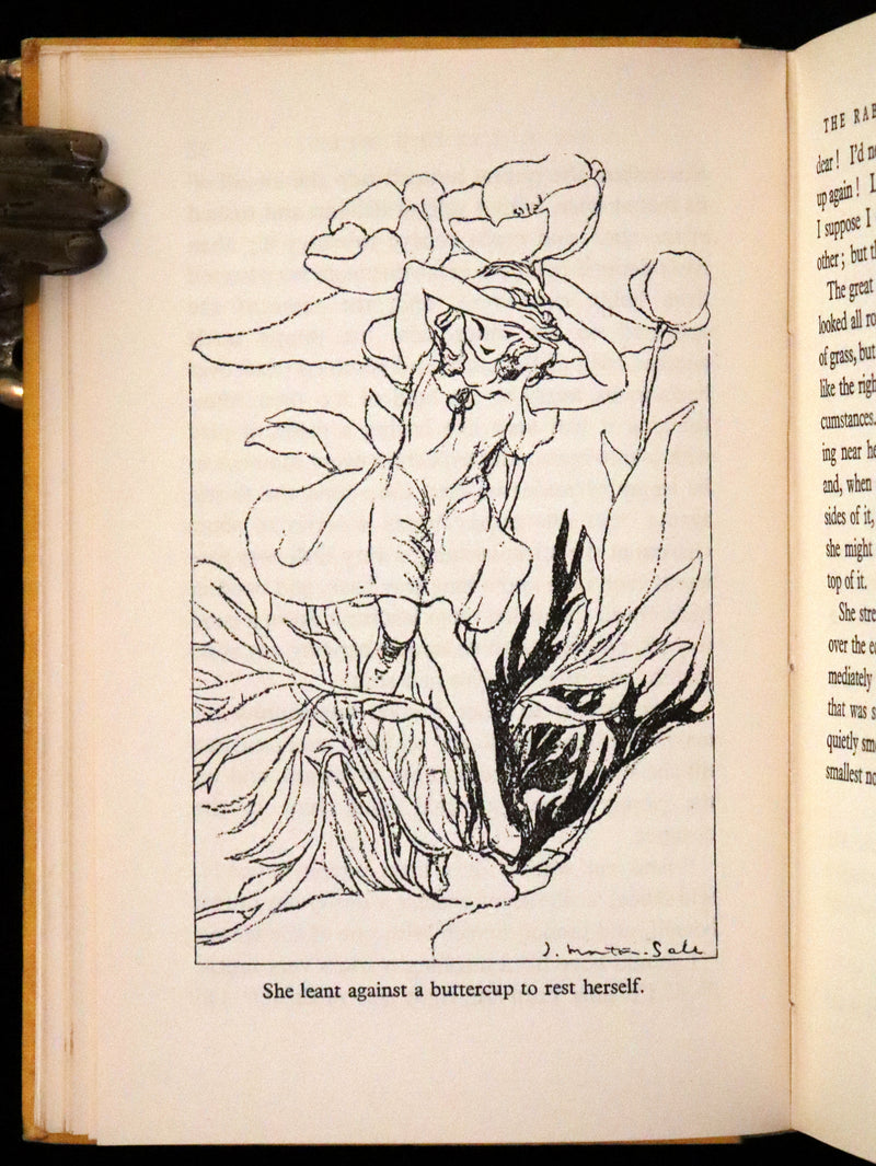 1933 First Edition - Alice's Adventures in Wonderland & Through the Looking-Glass illustrated by John Morton-Sale.