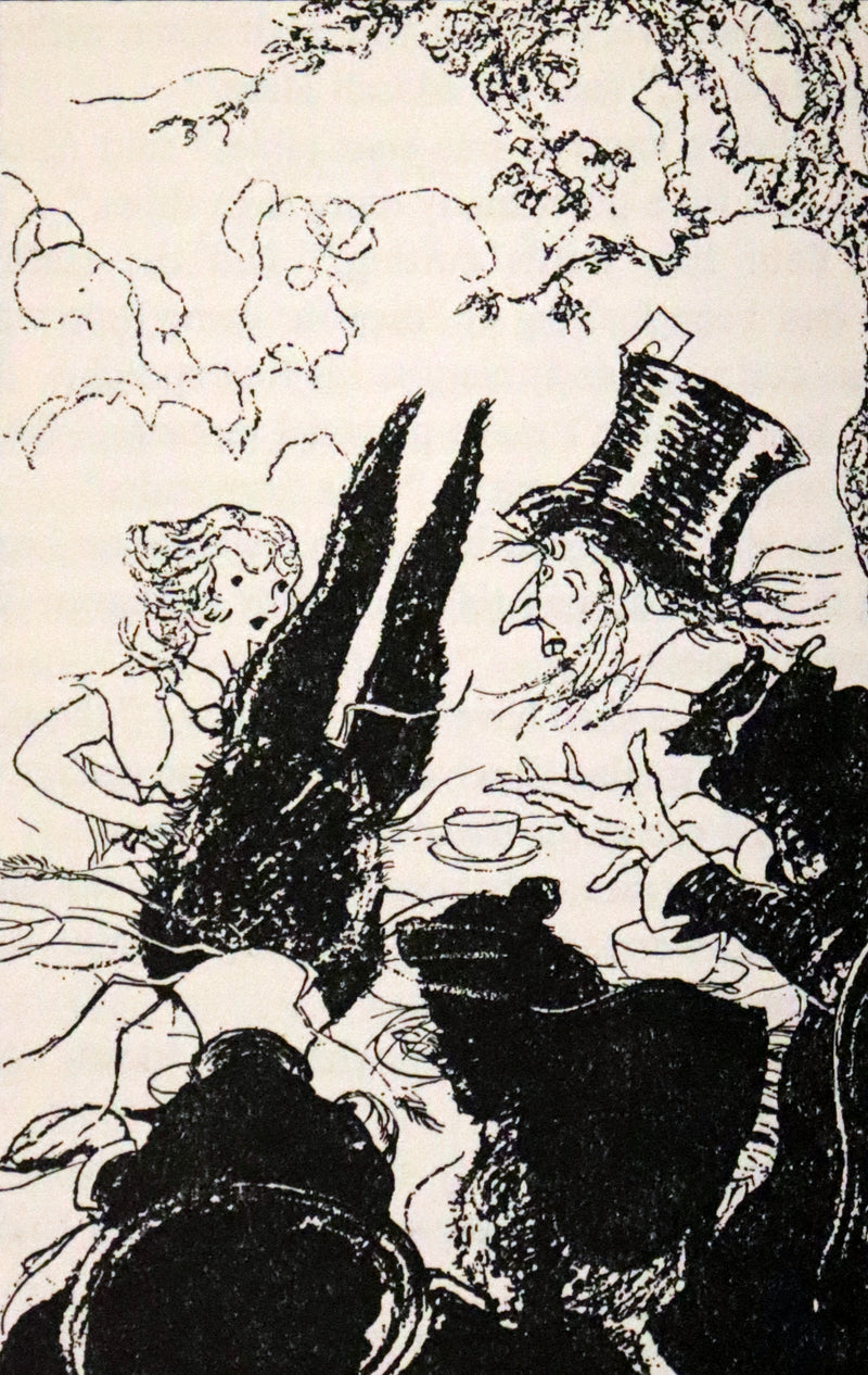 1933 First Edition - Alice's Adventures in Wonderland & Through the Looking-Glass illustrated by John Morton-Sale.