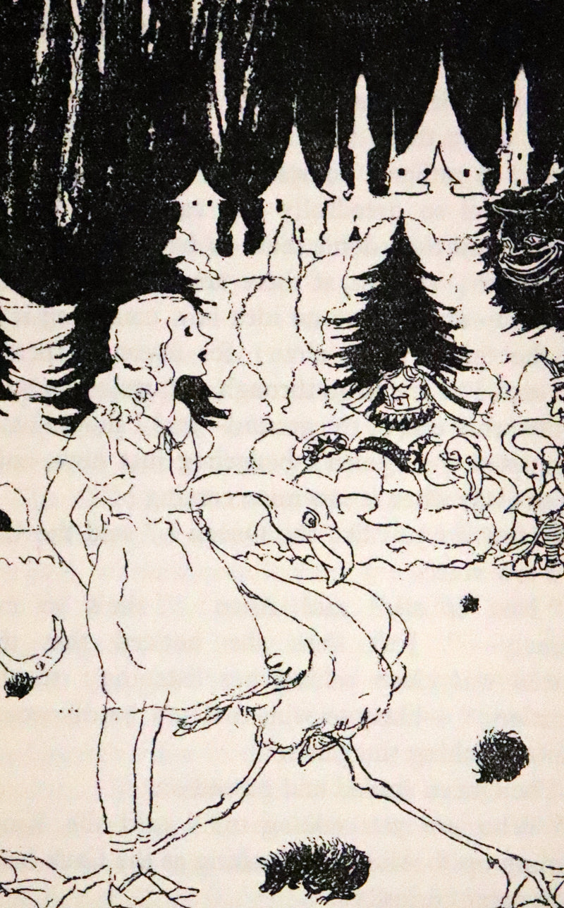 1933 First Edition - Alice's Adventures in Wonderland & Through the Looking-Glass illustrated by John Morton-Sale.