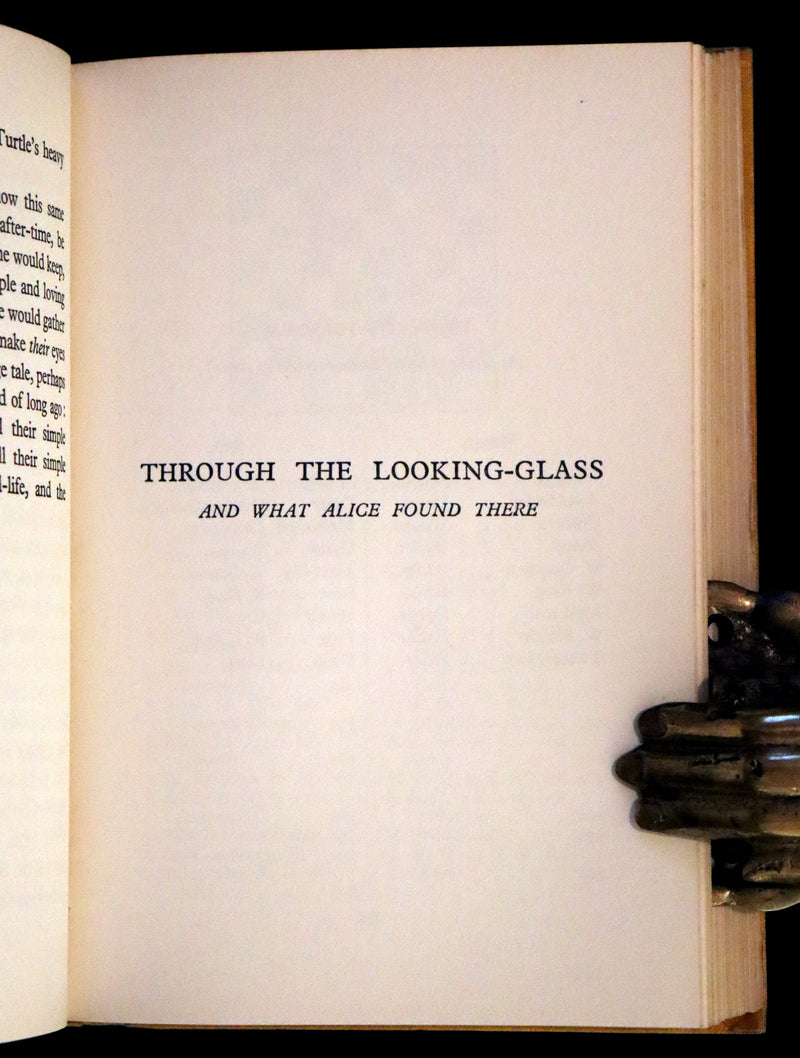 1933 First Edition - Alice's Adventures in Wonderland & Through the Looking-Glass illustrated by John Morton-Sale.