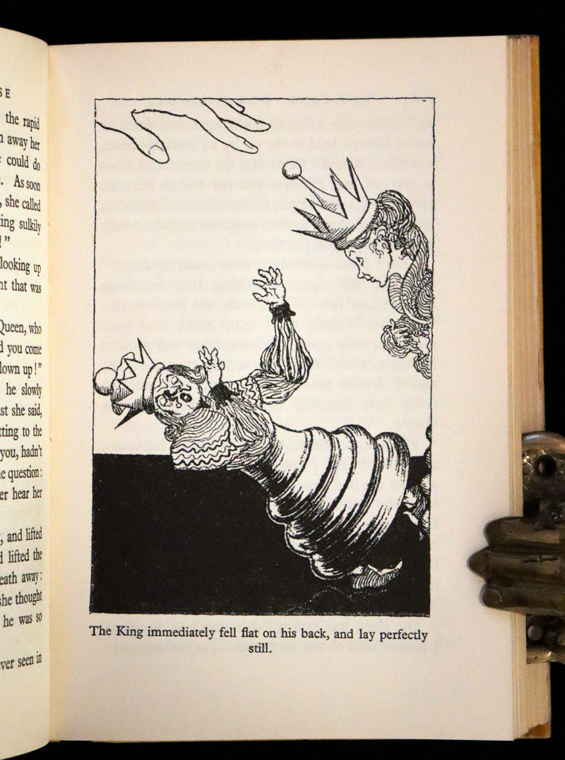 1933 First Edition - Alice's Adventures in Wonderland & Through the Looking-Glass illustrated by John Morton-Sale.