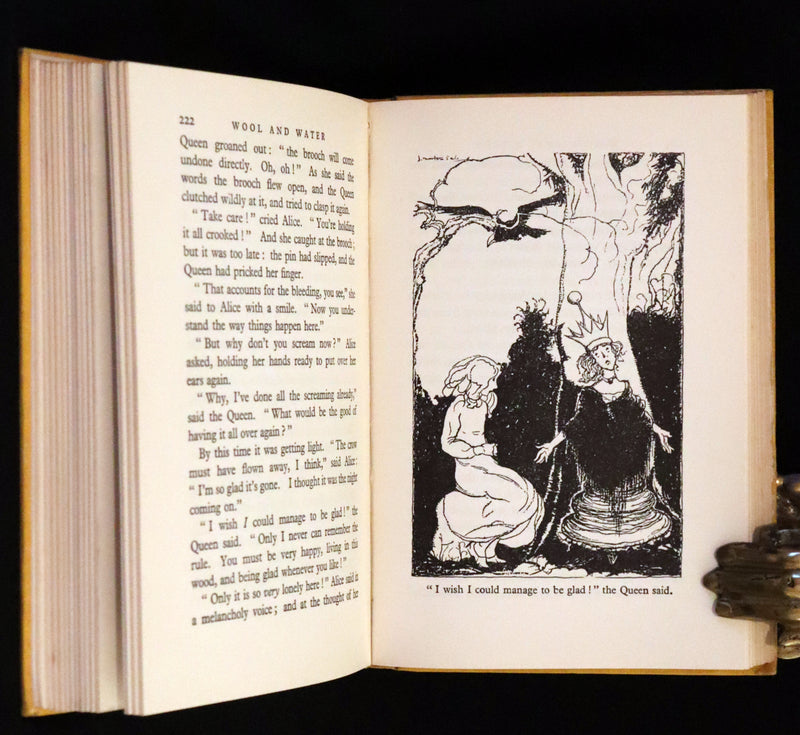 1933 First Edition - Alice's Adventures in Wonderland & Through the Looking-Glass illustrated by John Morton-Sale.