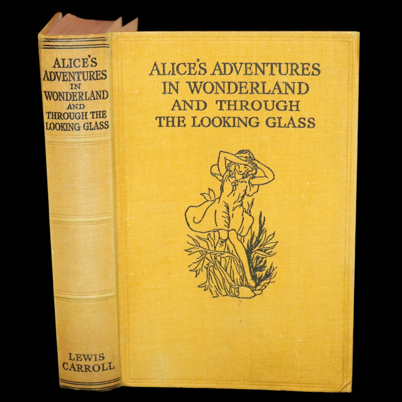 1933 First Edition - Alice's Adventures in Wonderland & Through the Looking-Glass illustrated by John Morton-Sale.