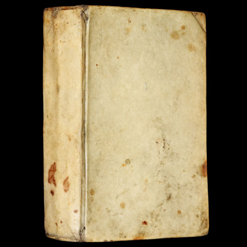 1592 Scarce Latin Vellum Book - Works of French Humanist Marc Antoine Muret.