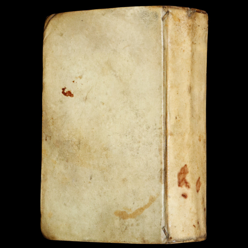 1592 Scarce Latin Vellum Book - Works of French Humanist Marc Antoine Muret.