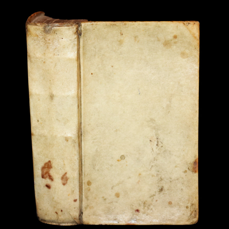 1592 Scarce Latin Vellum Book - Works of French Humanist Marc Antoine Muret.