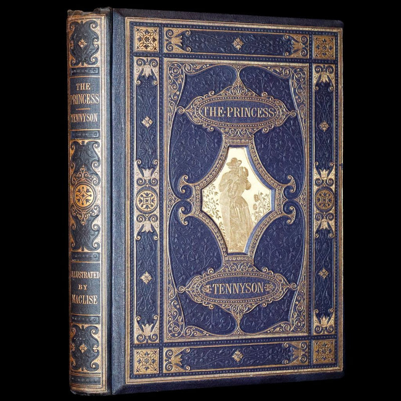 1860 Rare First illustrated Edition by Maclise - The Princess by Alfred Lord Tennyson.
