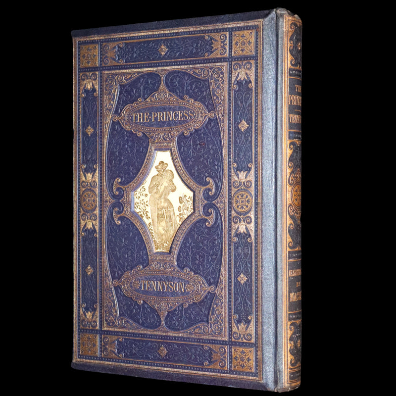 1860 Rare First illustrated Edition by Maclise - The Princess by Alfred Lord Tennyson.