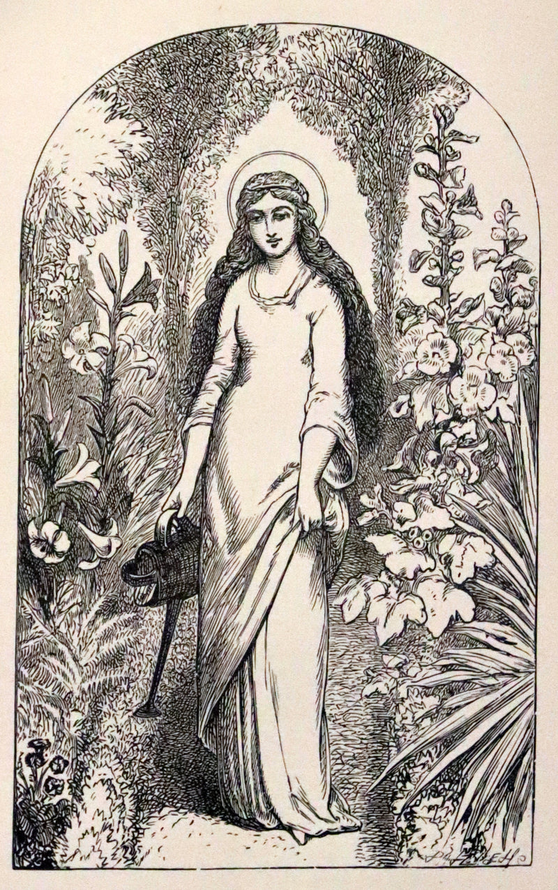 1880 Rare Victorian Book - The Poetical Works of Percy Bysshe Shelley. Illustrated.