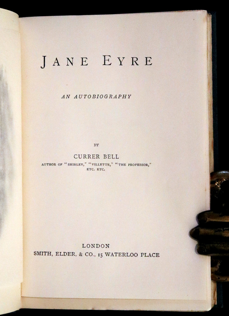 1893 Scarce Victorian Edition - Life and Works of Charlotte Brontë and Her Sisters (7 Volume Box Set). Jane Eyre, Wuthering Heights, etc.