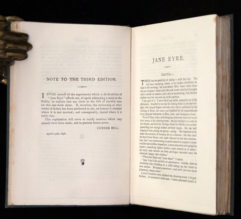 1893 Scarce Victorian Edition - Life and Works of Charlotte Brontë and Her Sisters (7 Volume Box Set). Jane Eyre, Wuthering Heights, etc.