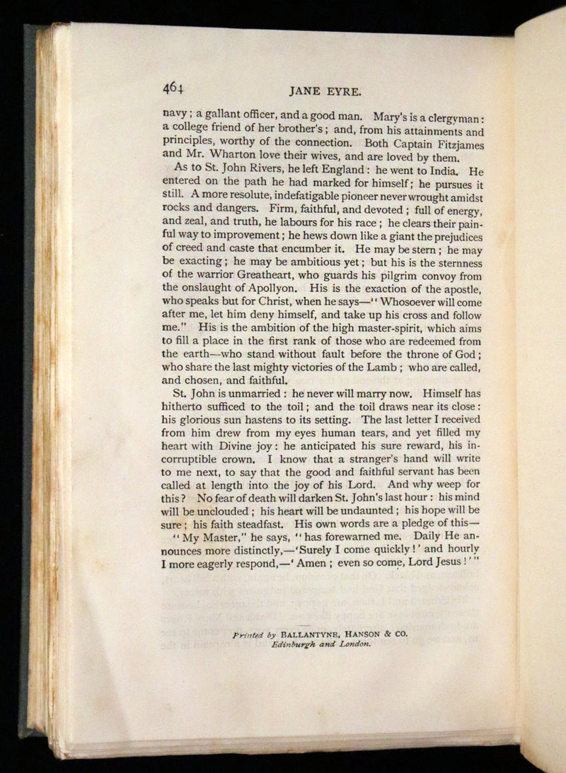 1893 Scarce Victorian Edition - Life and Works of Charlotte Brontë and Her Sisters (7 Volume Box Set). Jane Eyre, Wuthering Heights, etc.