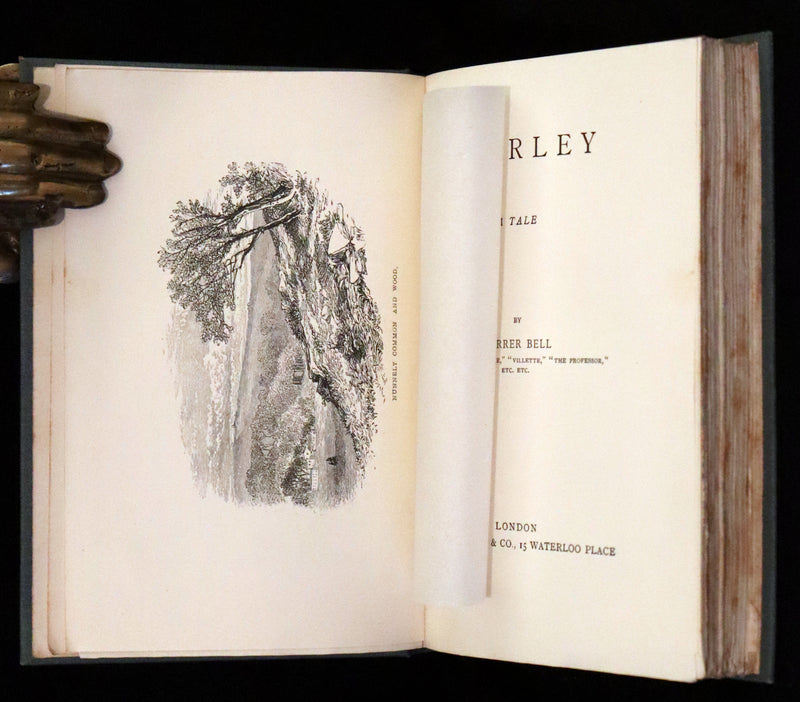 1893 Scarce Victorian Edition - Life and Works of Charlotte Brontë and Her Sisters (7 Volume Box Set). Jane Eyre, Wuthering Heights, etc.