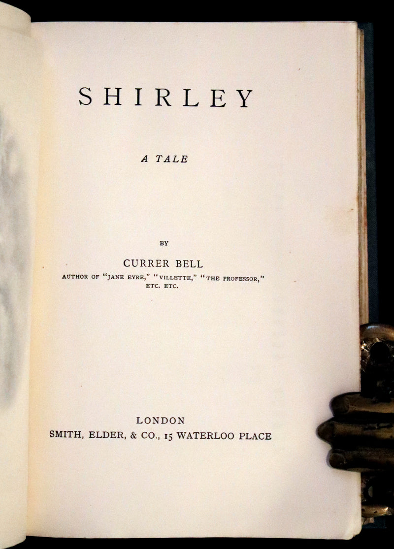 1893 Scarce Victorian Edition - Life and Works of Charlotte Brontë and Her Sisters (7 Volume Box Set). Jane Eyre, Wuthering Heights, etc.