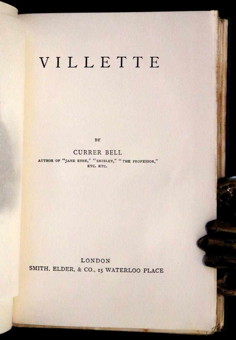 1893 Scarce Victorian Edition - Life and Works of Charlotte Brontë and Her Sisters (7 Volume Box Set). Jane Eyre, Wuthering Heights, etc.