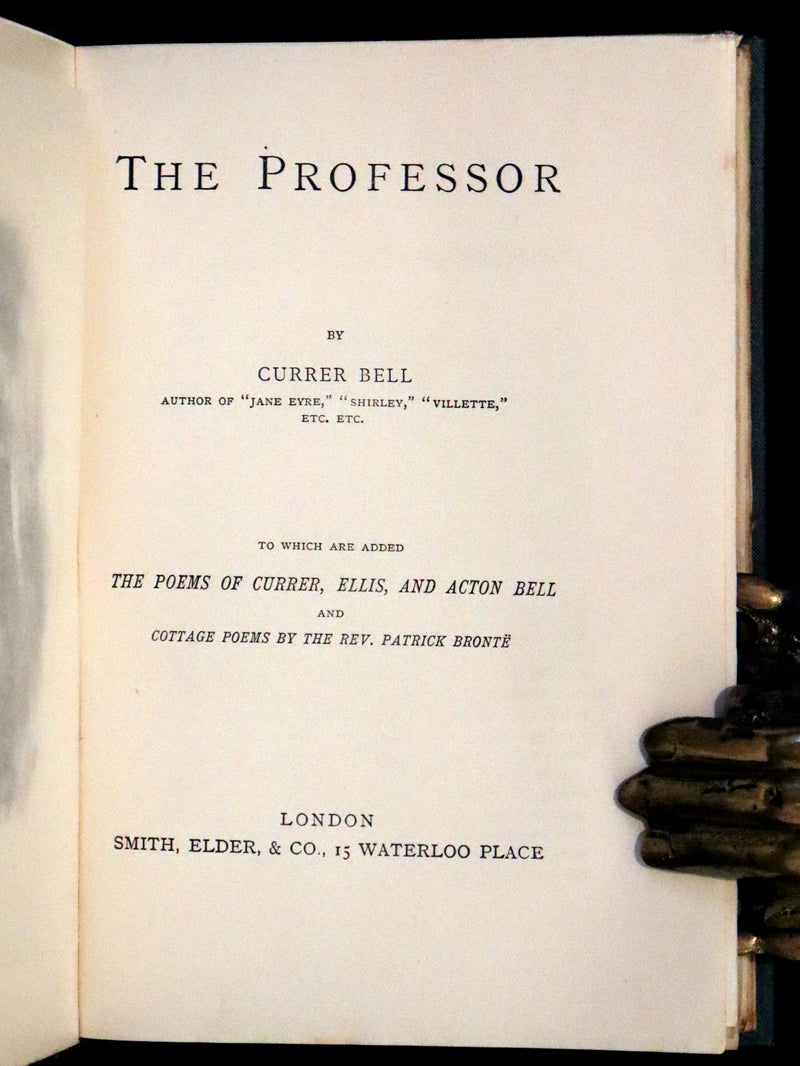 1893 Scarce Victorian Edition - Life and Works of Charlotte Brontë and Her Sisters (7 Volume Box Set). Jane Eyre, Wuthering Heights, etc.