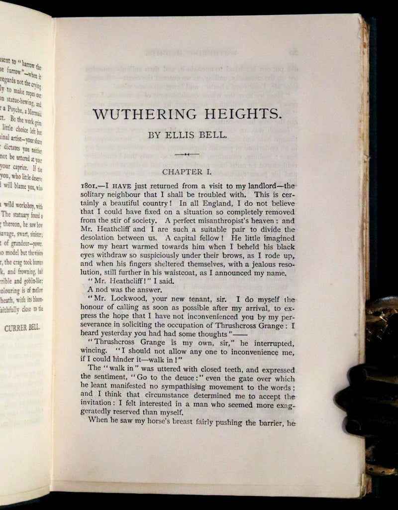 1893 Scarce Victorian Edition - Life and Works of Charlotte Brontë and Her Sisters (7 Volume Box Set). Jane Eyre, Wuthering Heights, etc.