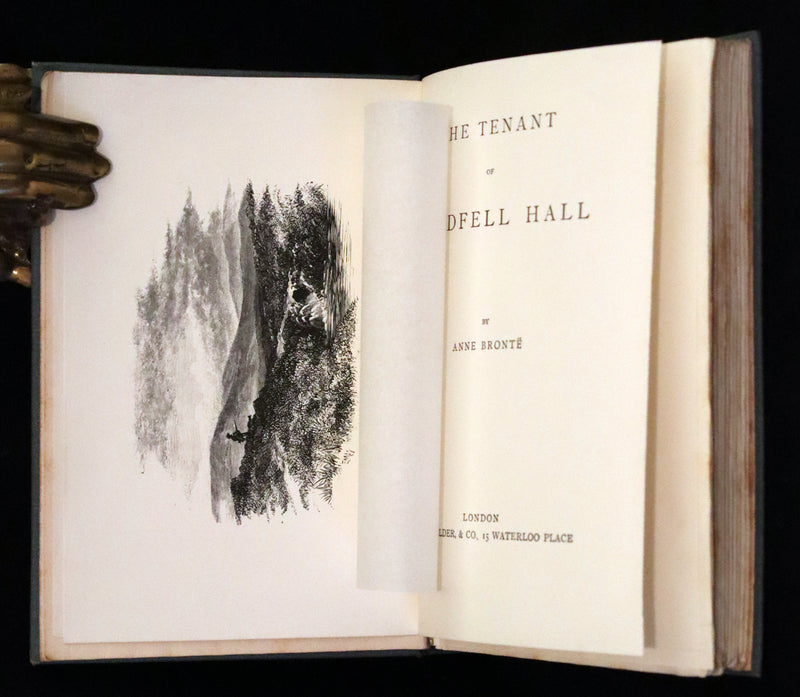 1893 Scarce Victorian Edition - Life and Works of Charlotte Brontë and Her Sisters (7 Volume Box Set). Jane Eyre, Wuthering Heights, etc.