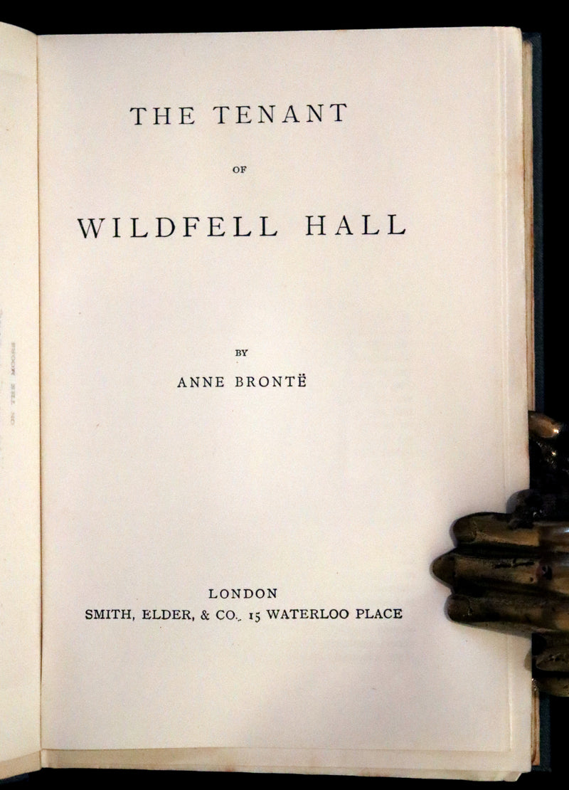 1893 Scarce Victorian Edition - Life and Works of Charlotte Brontë and Her Sisters (7 Volume Box Set). Jane Eyre, Wuthering Heights, etc.