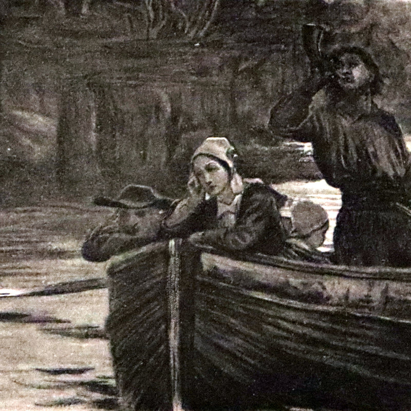 1893 Rare Victorian Book - Evangeline, A tale of Acadie by Henry Wadsworth Longfellow. Illustrated.