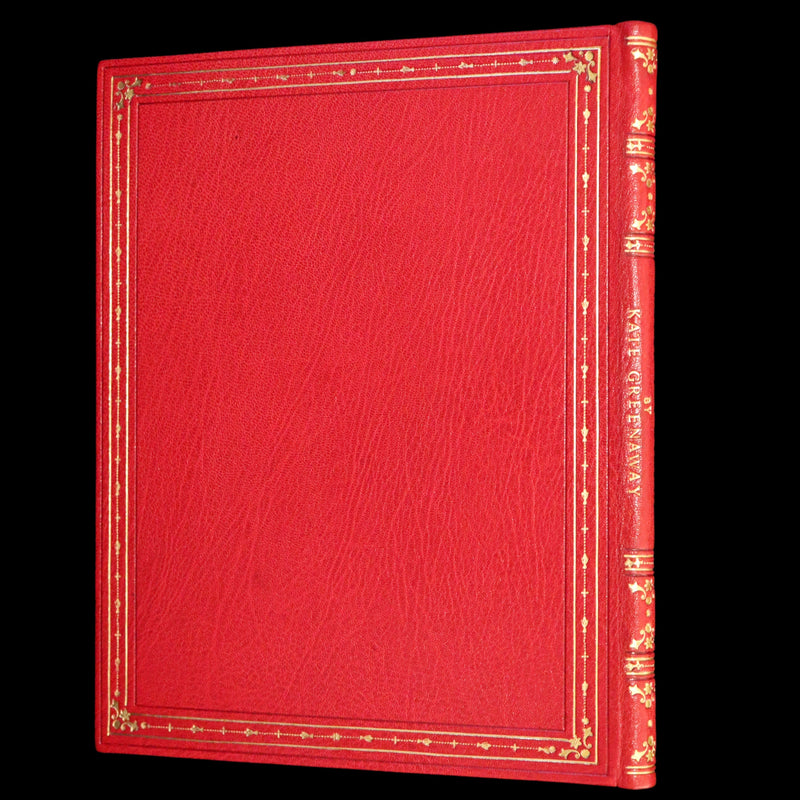 1878 First Edition bound by Sangorski - Under the Window. Pictures & Rhymes for Children by Kate Greenaway.