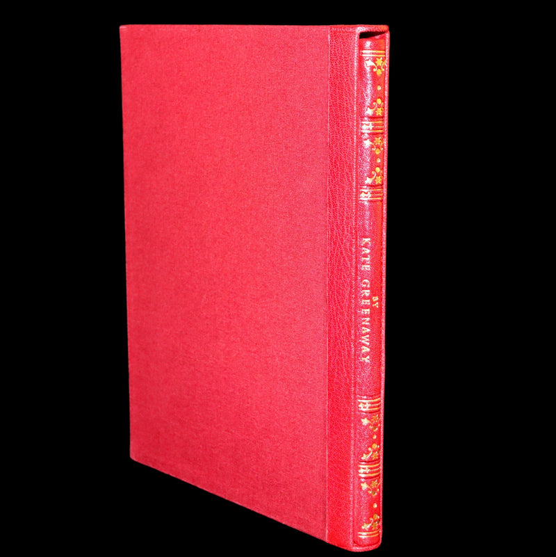 1878 First Edition bound by Sangorski - Under the Window. Pictures & Rhymes for Children by Kate Greenaway.