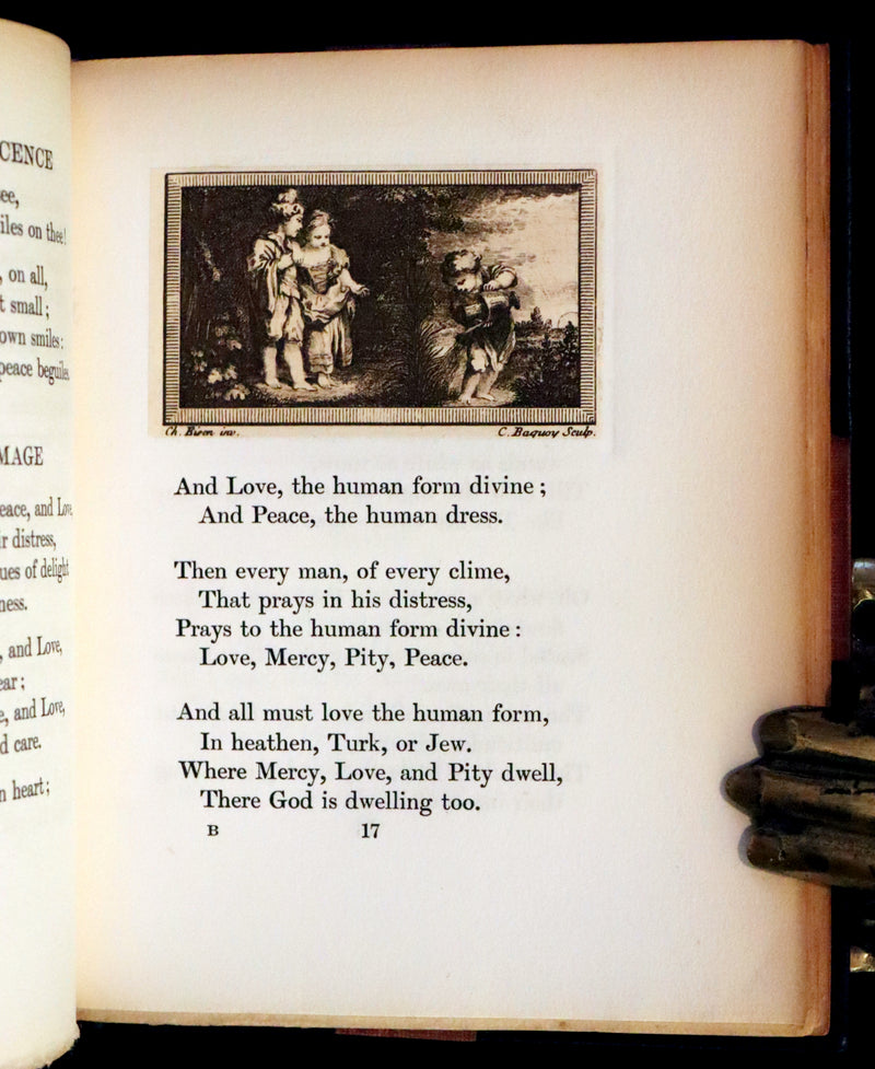 1911 Rare Book - Songs of Innocence and Songs of Experience by William Blake.