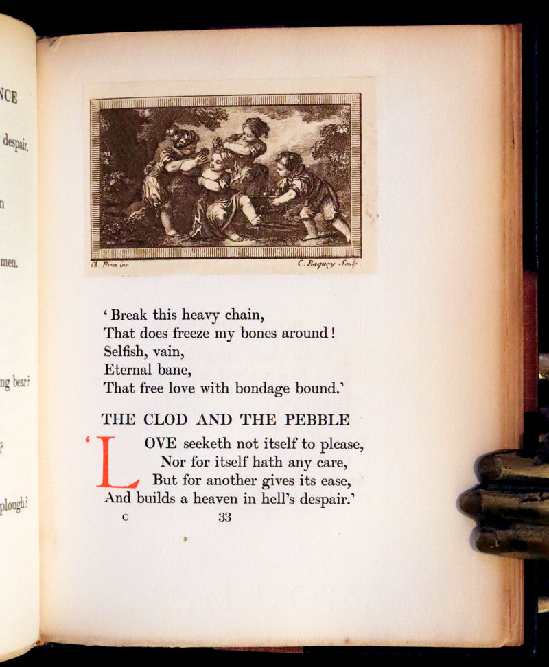 1911 Rare Book - Songs of Innocence and Songs of Experience by William Blake.