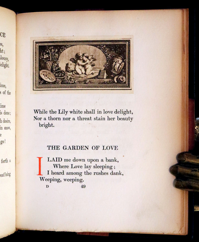 1911 Rare Book - Songs of Innocence and Songs of Experience by William Blake.