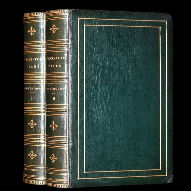 1865 Rare Book set - Twice-Told Tales by Nathaniel Hawthorne.