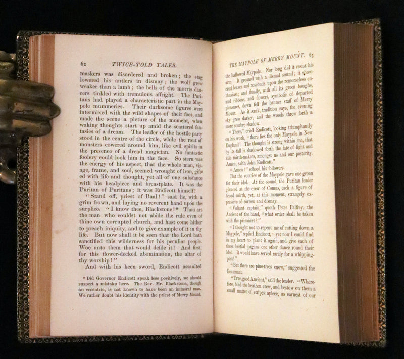 1865 Rare Book set - Twice-Told Tales by Nathaniel Hawthorne.