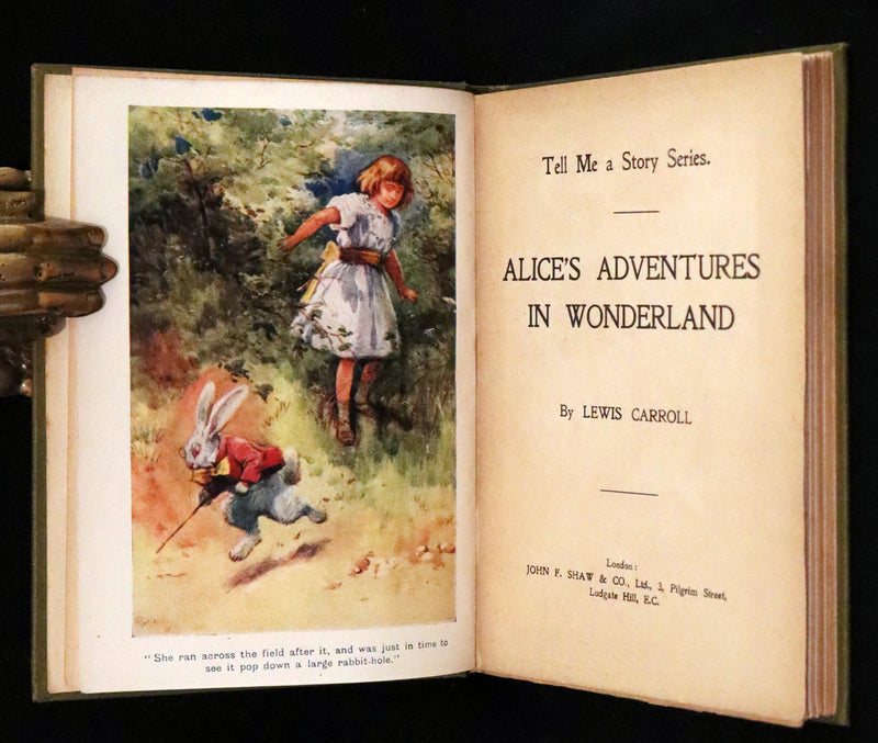 1908 Scarce Edition - Alice's Adventures in Wonderland Illustrated by Evelyn Stuart Hardy.