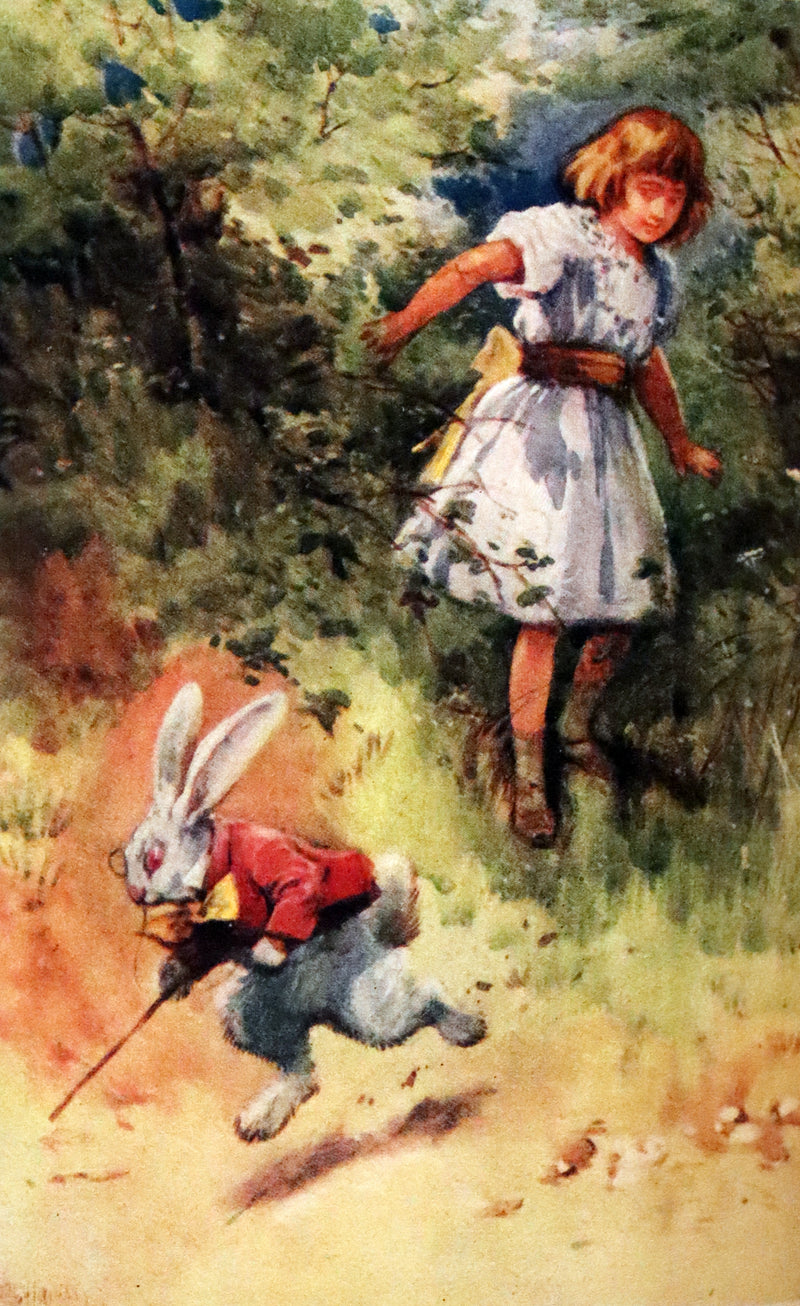 1908 Scarce Edition - Alice's Adventures in Wonderland Illustrated by Evelyn Stuart Hardy.