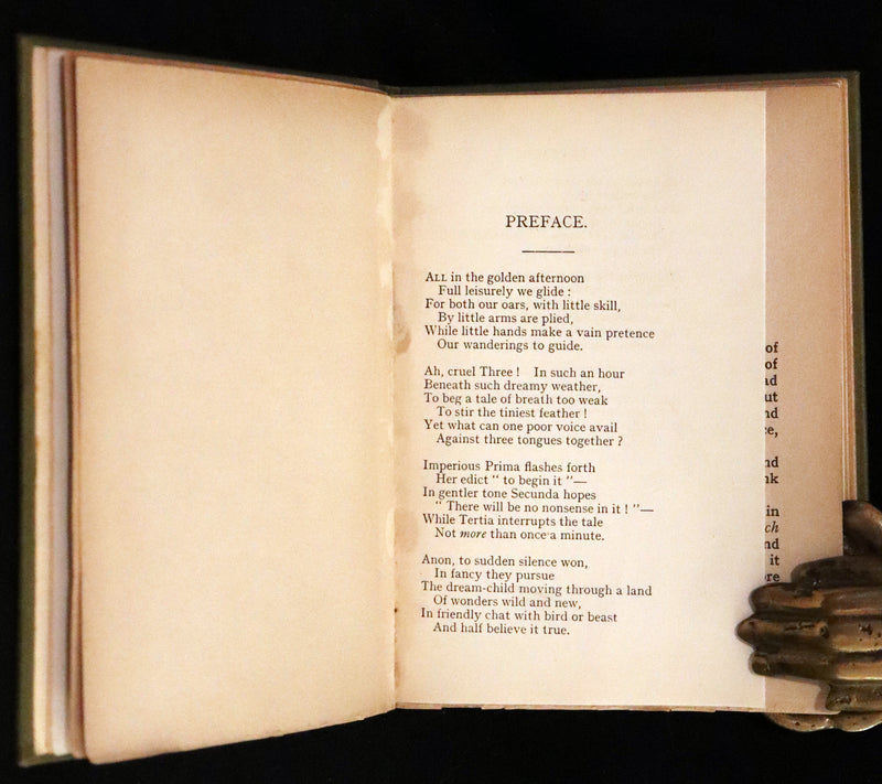 1908 Scarce Edition - Alice's Adventures in Wonderland Illustrated by Evelyn Stuart Hardy.