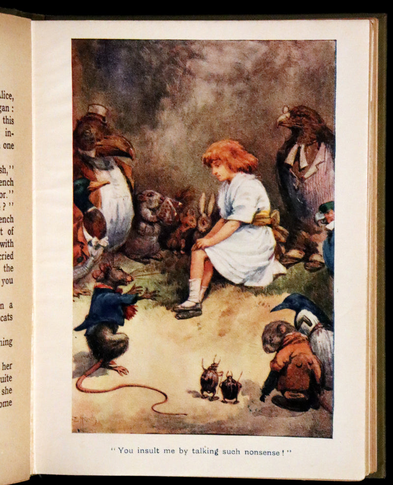 1908 Scarce Edition - Alice's Adventures in Wonderland Illustrated by Evelyn Stuart Hardy.