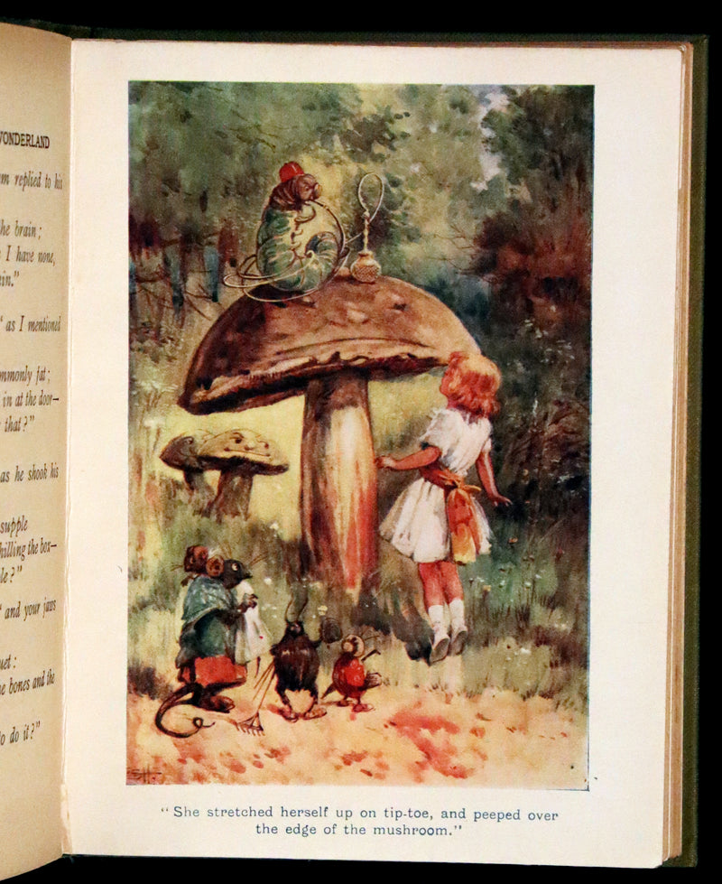 1908 Scarce Edition - Alice's Adventures in Wonderland Illustrated by Evelyn Stuart Hardy.
