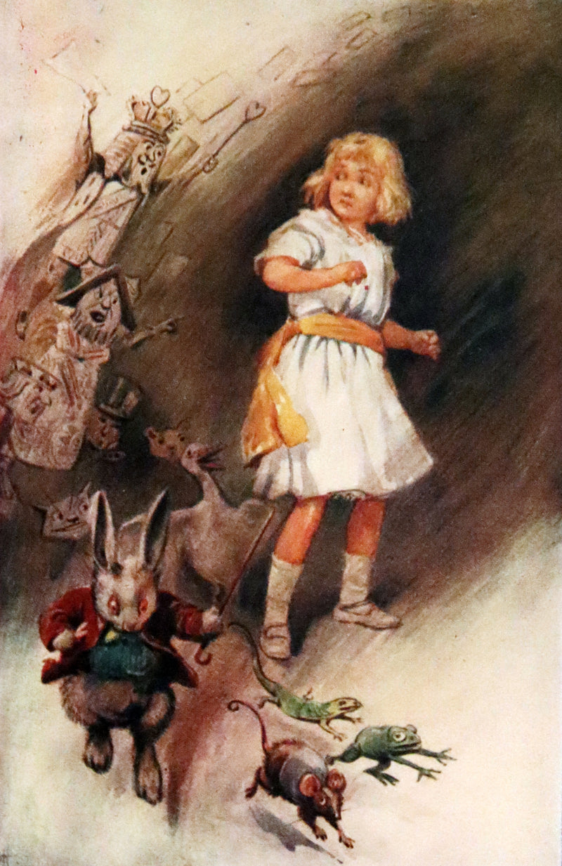 1908 Scarce Edition - Alice's Adventures in Wonderland Illustrated by Evelyn Stuart Hardy.