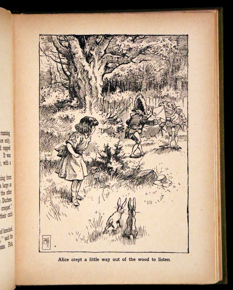 1908 Scarce Edition - Alice's Adventures in Wonderland Illustrated by Evelyn Stuart Hardy.
