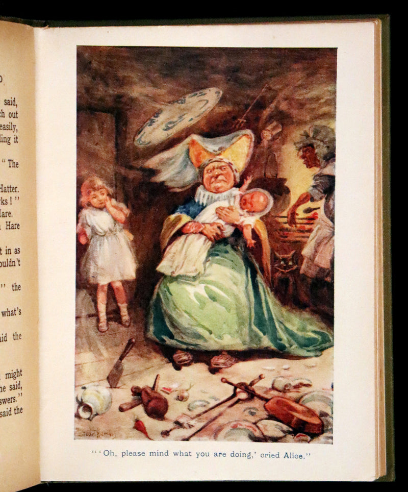 1908 Scarce Edition - Alice's Adventures in Wonderland Illustrated by Evelyn Stuart Hardy.
