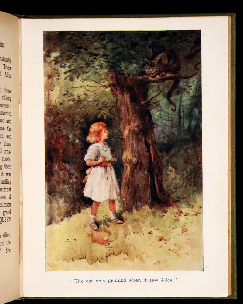 1908 Scarce Edition - Alice's Adventures in Wonderland Illustrated by Evelyn Stuart Hardy.