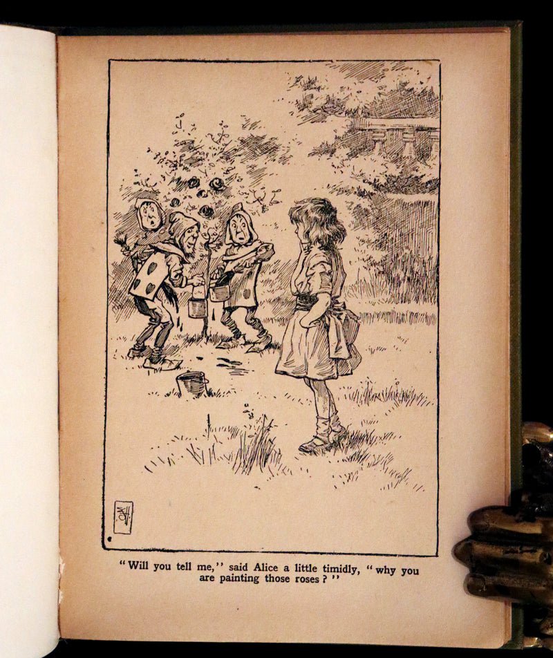 1908 Scarce Edition - Alice's Adventures in Wonderland Illustrated by Evelyn Stuart Hardy.