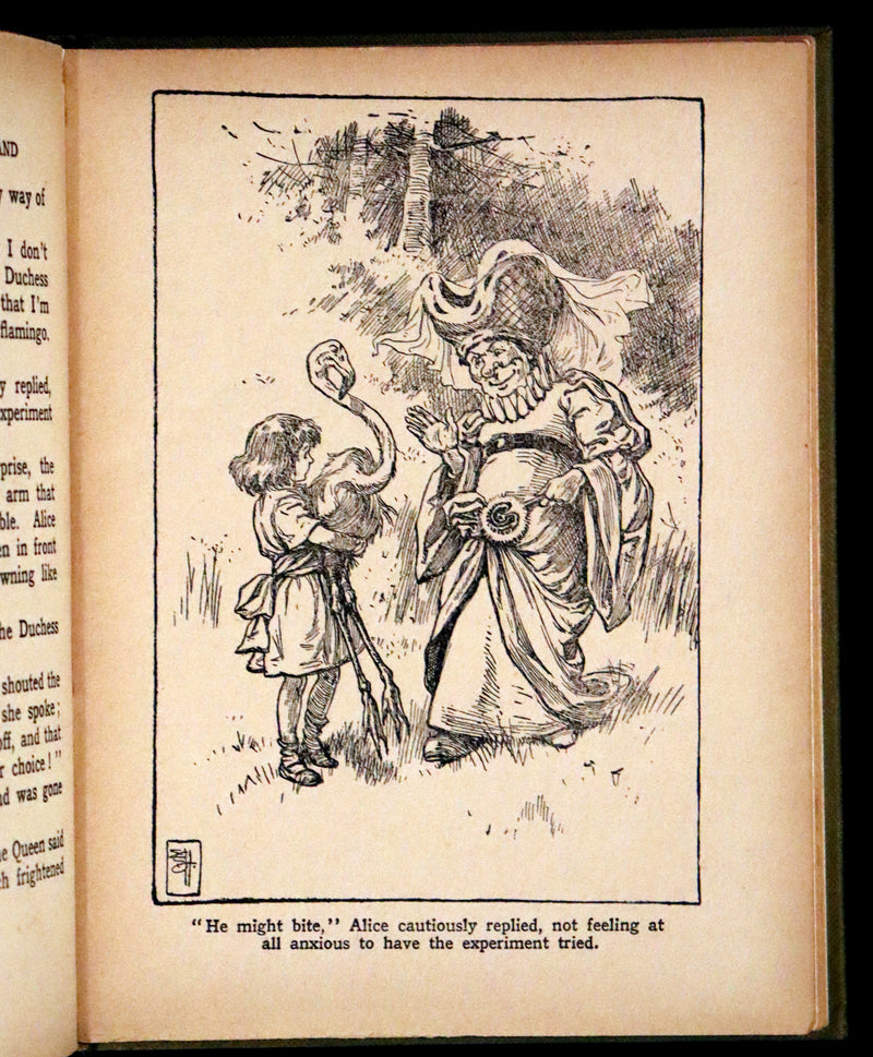 1908 Scarce Edition - Alice's Adventures in Wonderland Illustrated by Evelyn Stuart Hardy.
