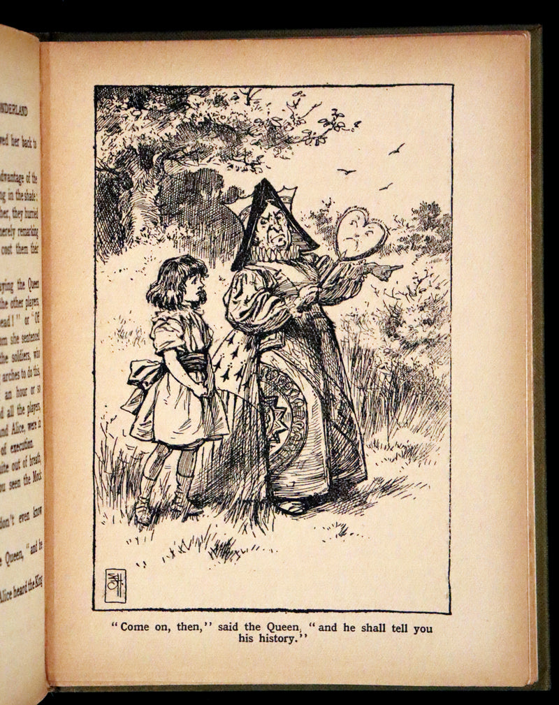 1908 Scarce Edition - Alice's Adventures in Wonderland Illustrated by Evelyn Stuart Hardy.