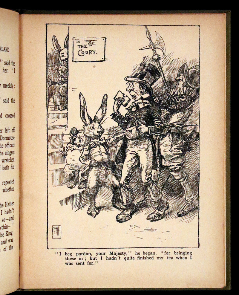 1908 Scarce Edition - Alice's Adventures in Wonderland Illustrated by Evelyn Stuart Hardy.
