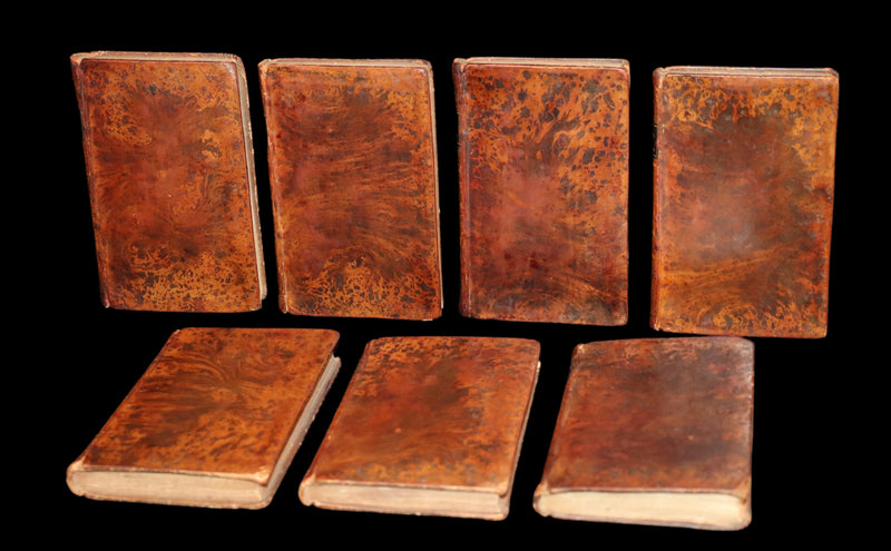 1807 Scarce Complete Book Set - The Odyssey and Iliad by Homer. Illustrations and Maps.