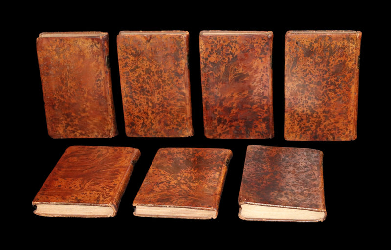 1807 Scarce Complete Book Set - The Odyssey and Iliad by Homer. Illustrations and Maps.