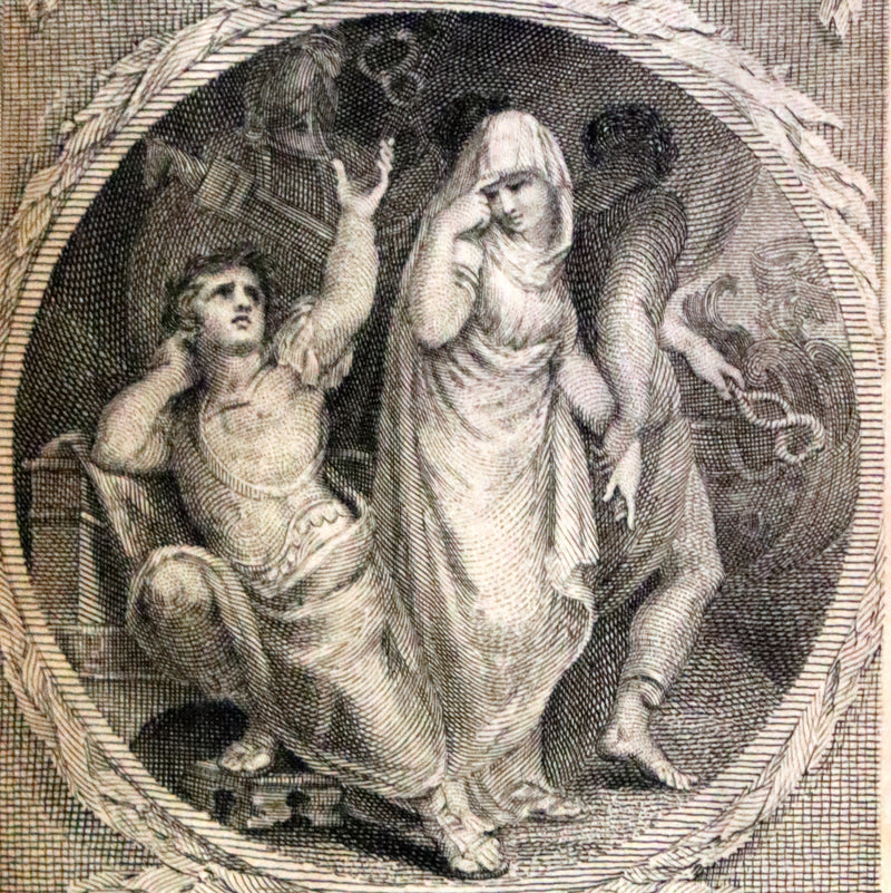 1807 Scarce Complete Book Set - The Odyssey and Iliad by Homer. Illustrations and Maps.