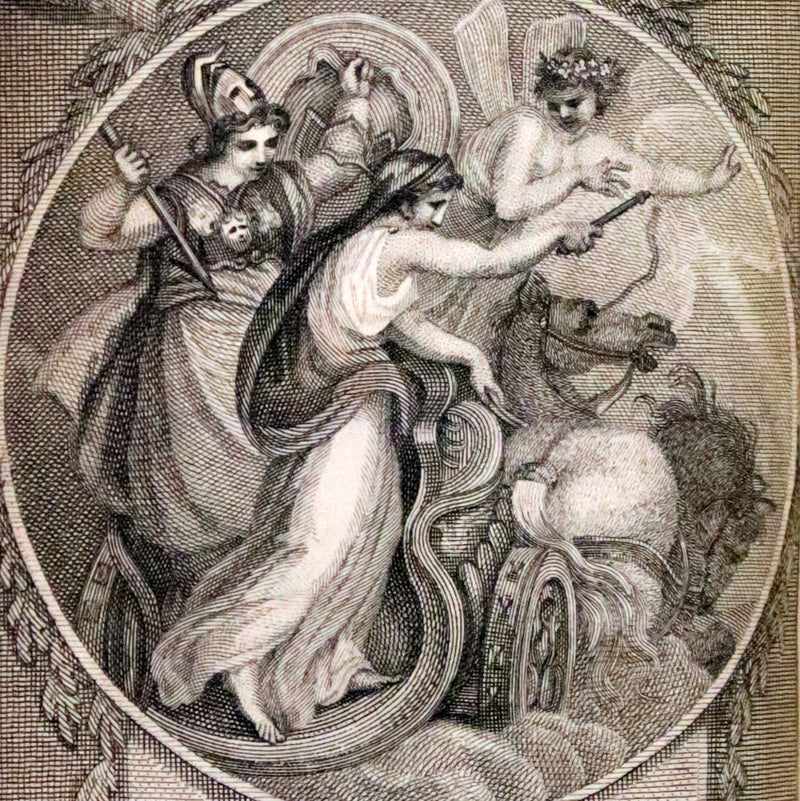 1807 Scarce Complete Book Set - The Odyssey and Iliad by Homer. Illustrations and Maps.