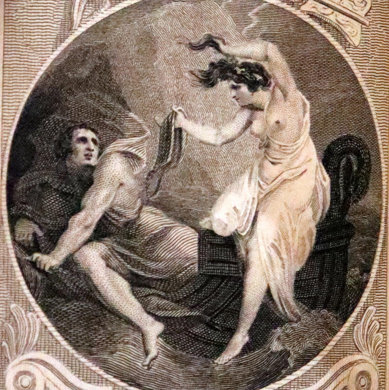 1807 Scarce Complete Book Set - The Odyssey and Iliad by Homer. Illustrations and Maps.