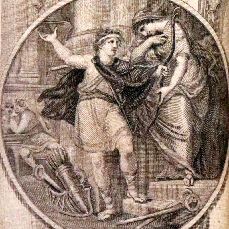 1807 Scarce Complete Book Set - The Odyssey and Iliad by Homer. Illustrations and Maps.